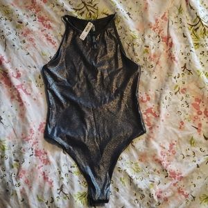 NWT Victoria's Secret Sport High-Neck Bodysuit